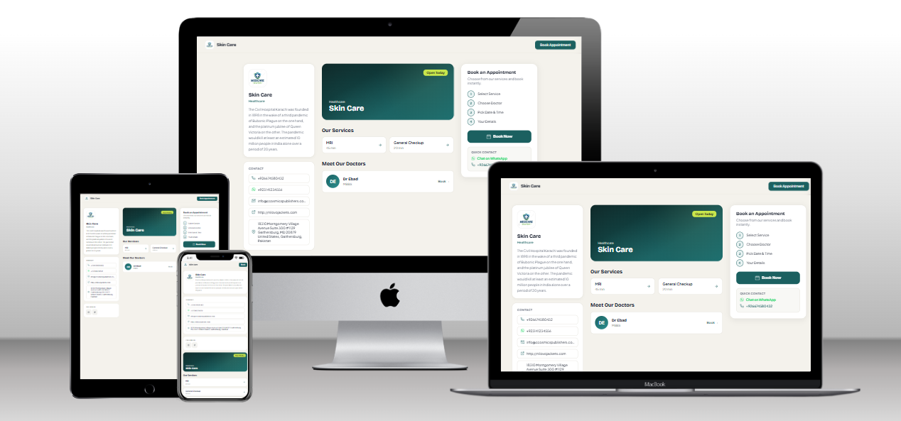 Online appointment booking